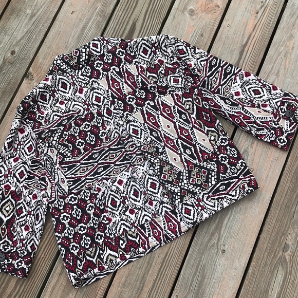 Colorful Ruby Rd loose jacket 14 - Picture 6 of 9